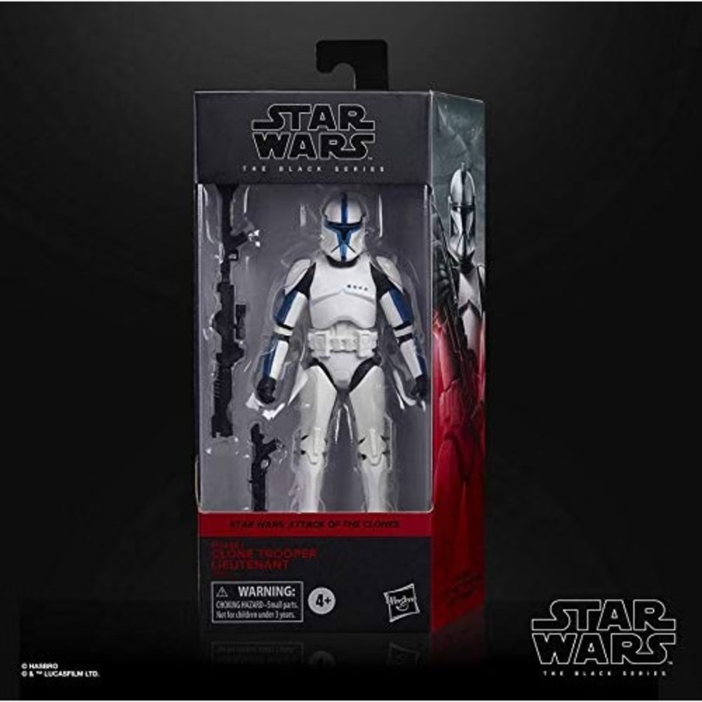 Star Wars Black Series Clone Trooper Lieutenant Phase 1 Attack of Clones Figure